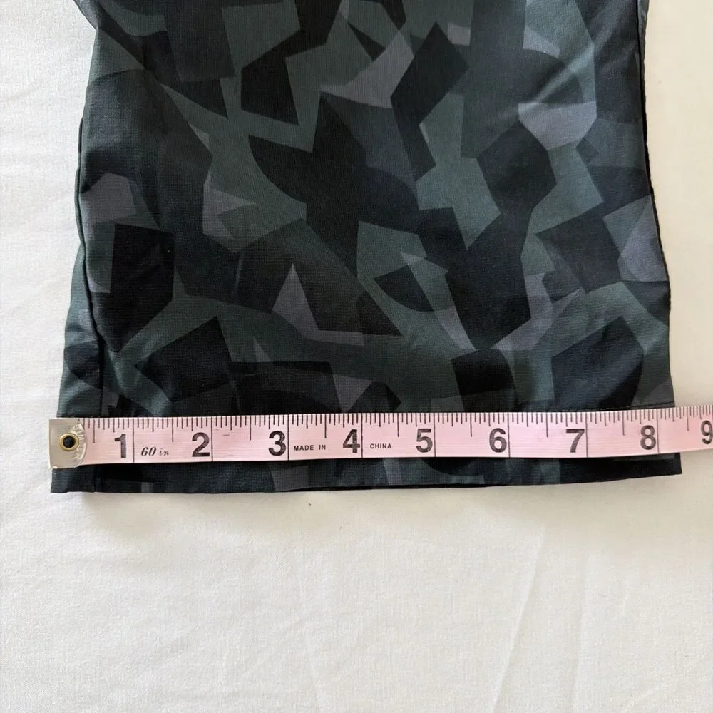FIGS Mens L Technical Collection Cairo Camo Scrub Pants Cargo Freex Lined Zip Ex